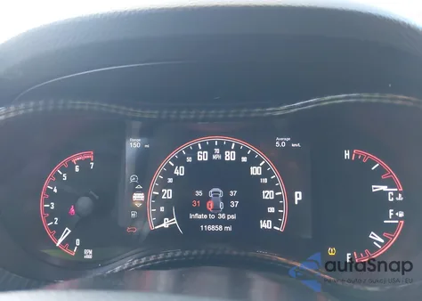 2017 Dodge Durango R/T Awd z USA, uszkodzony, nr VIN 1C4SDJCT7HC659910